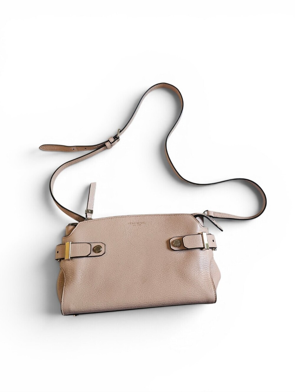 Henri Bendel New York Pebbled Leather Crossbody Bag